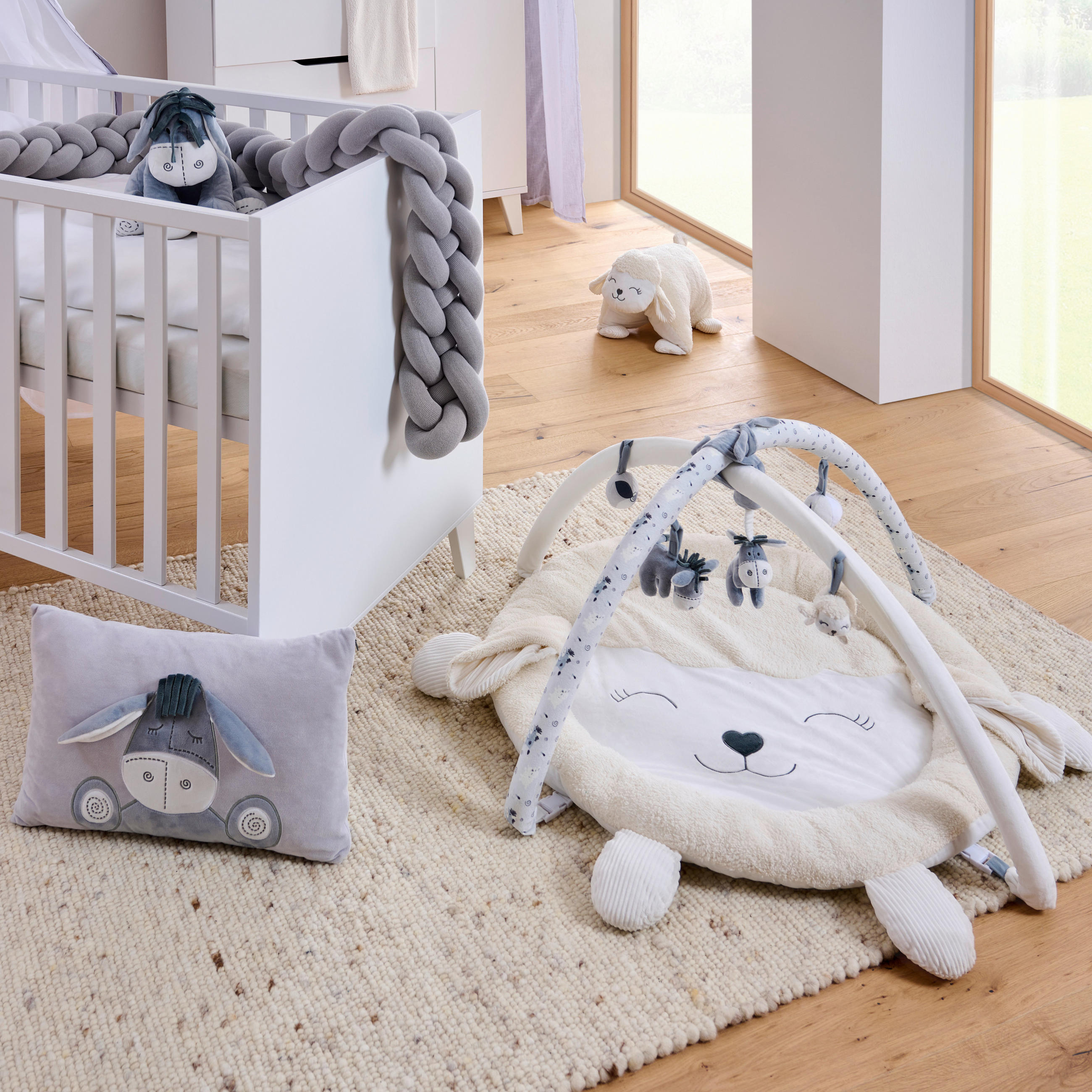 SPIELBOGEN - Creme/Weiß, Basics, Textil (80cm) - Patinio