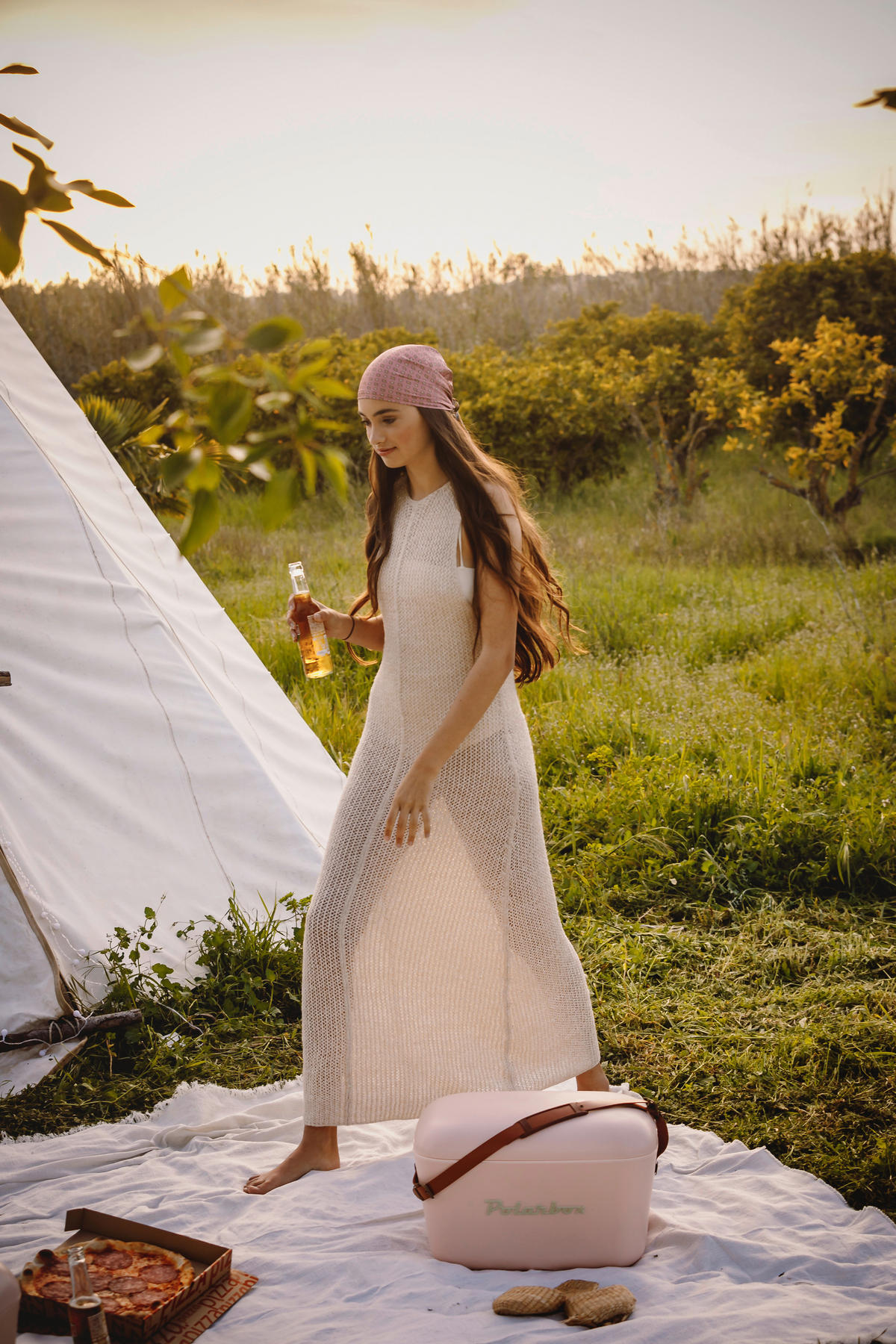 KÜHLBOX Polarbox  - Hellrosa, Basics, Kunststoff (39,3/25,9/24,3cm) - Polarbox