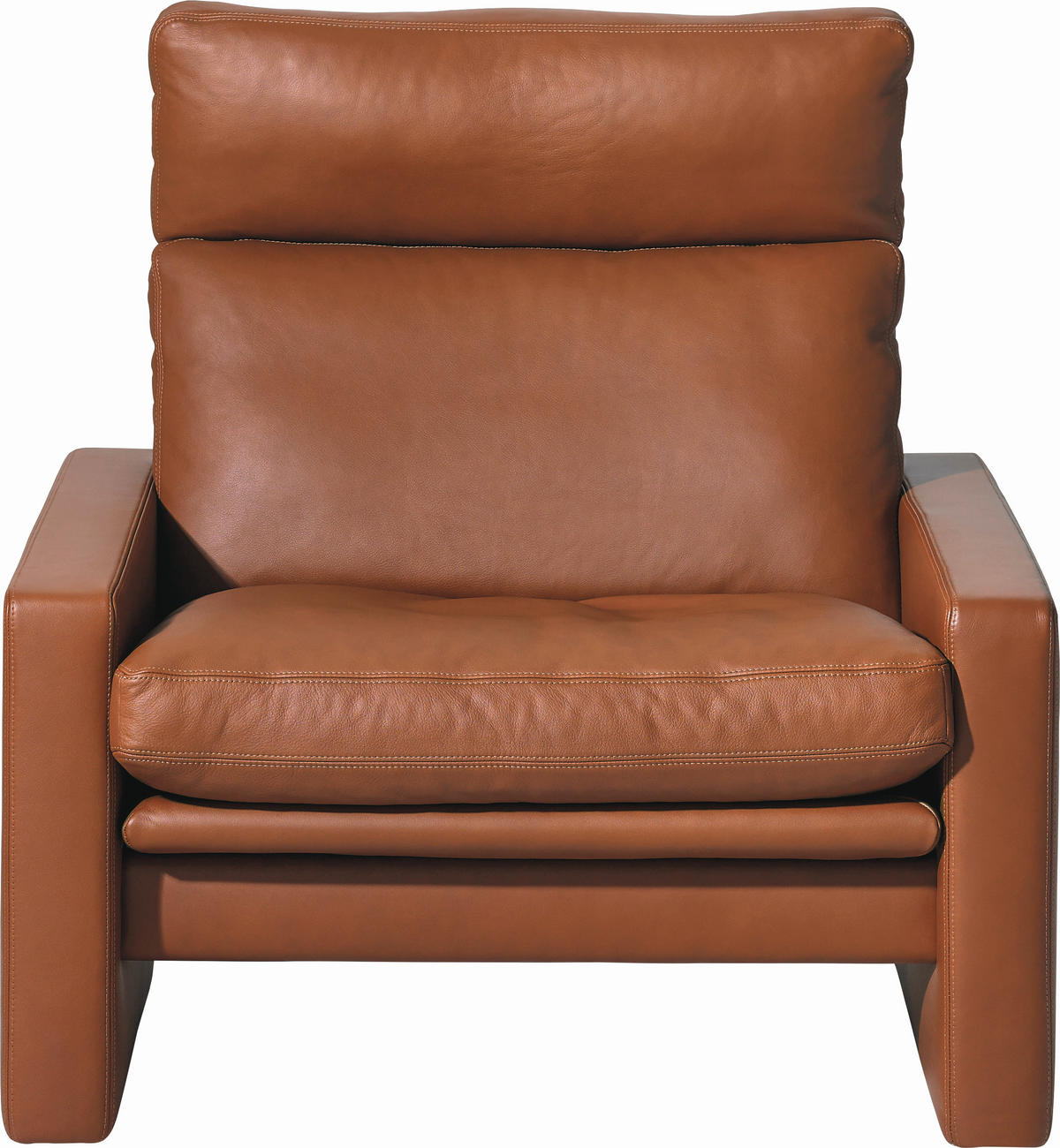 RELAXSESSEL Manhattan Echtleder    - Braun, KONVENTIONELL, Leder (91/97/95cm) - Erpo