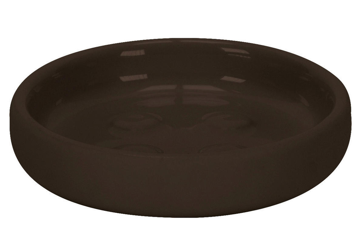 SZAPPANTARTÓ műanyag  - barna, Basics, műanyag (2,5/10,3cm) - Kleine Wolke