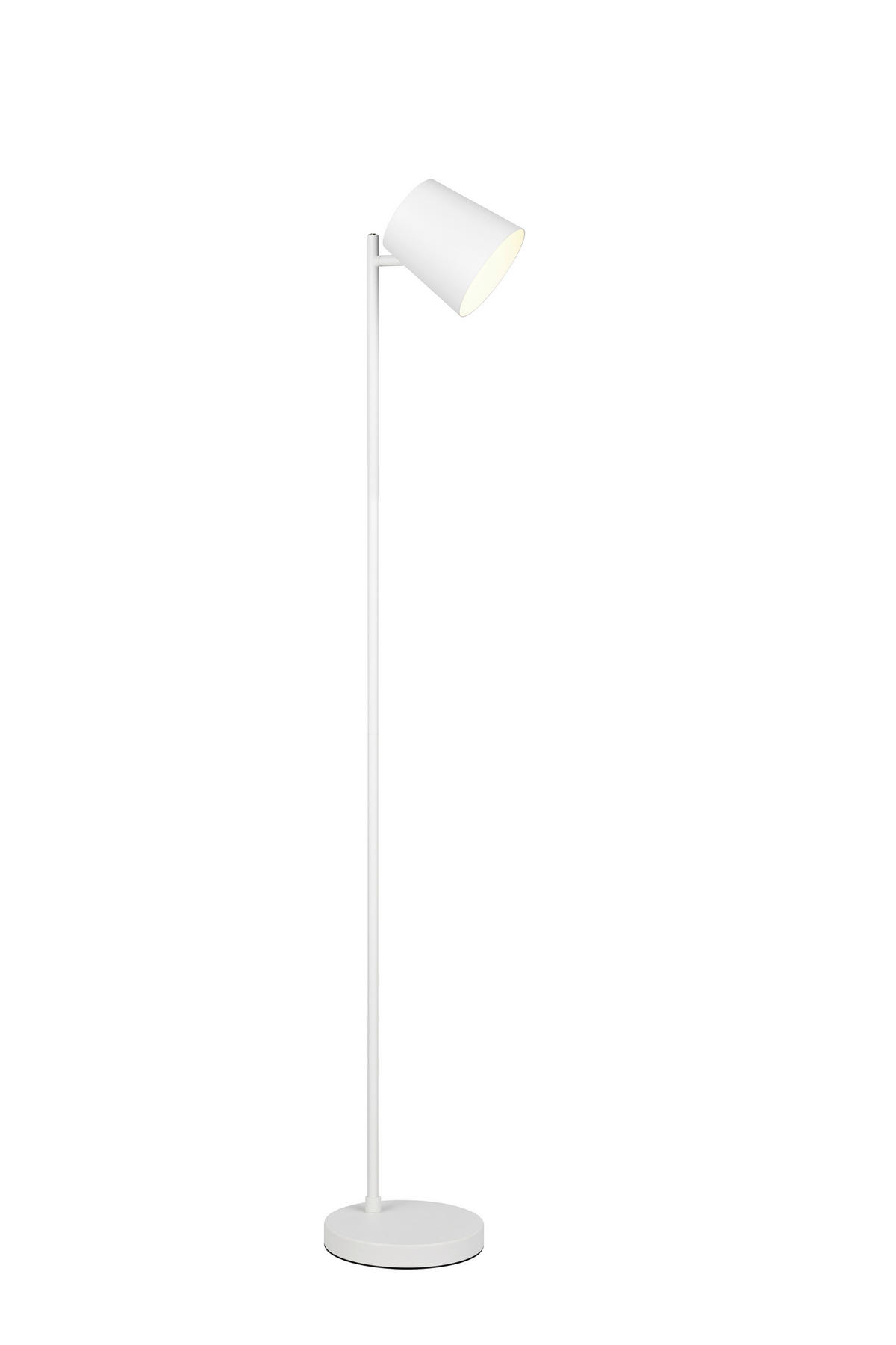 AKKU-STEHLEUCHTE 20/125 cm    - Weiß, KONVENTIONELL, Metall (20/125cm)