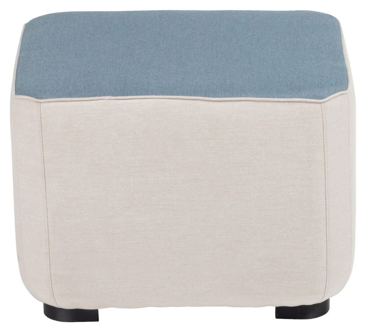 GARTENHOCKER  - Anthrazit/Blaugrau, Basics, Textil/Metall (50/40/50cm) - Kettler