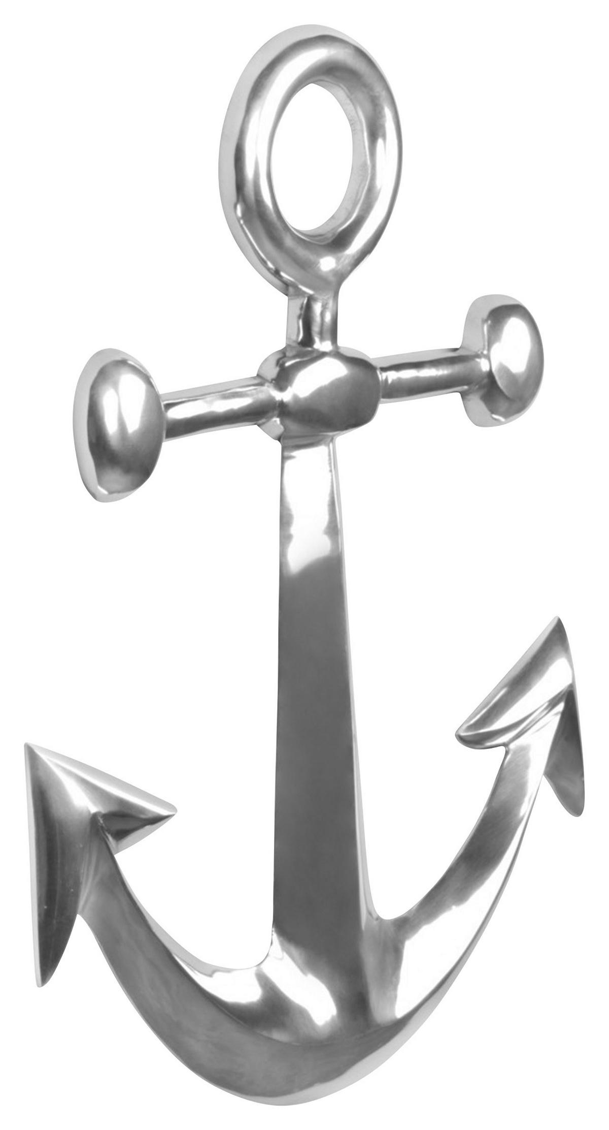 WANDDEKO  - Silberfarben, Modern, Metall (40/62,5/3,5cm) - MID.YOU