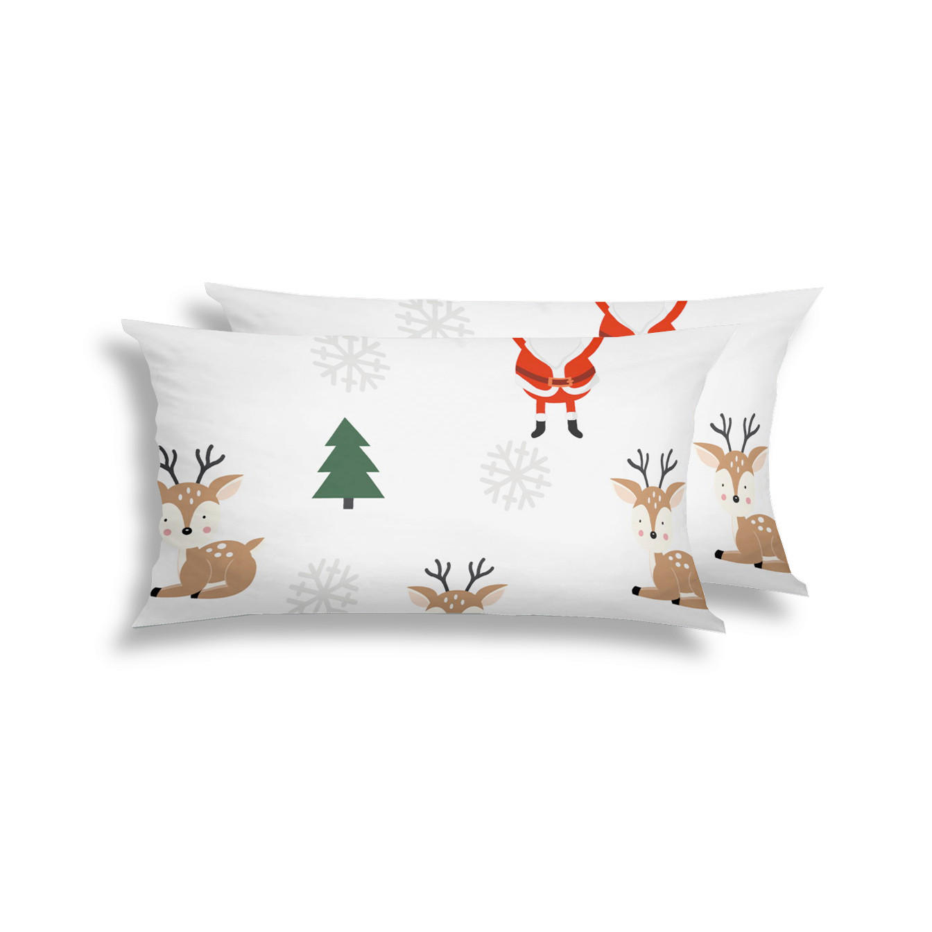 KOPFPOLSTERBEZUG 40/80 cm  - Weiß, Basics, Textil (40/80cm) - Florella