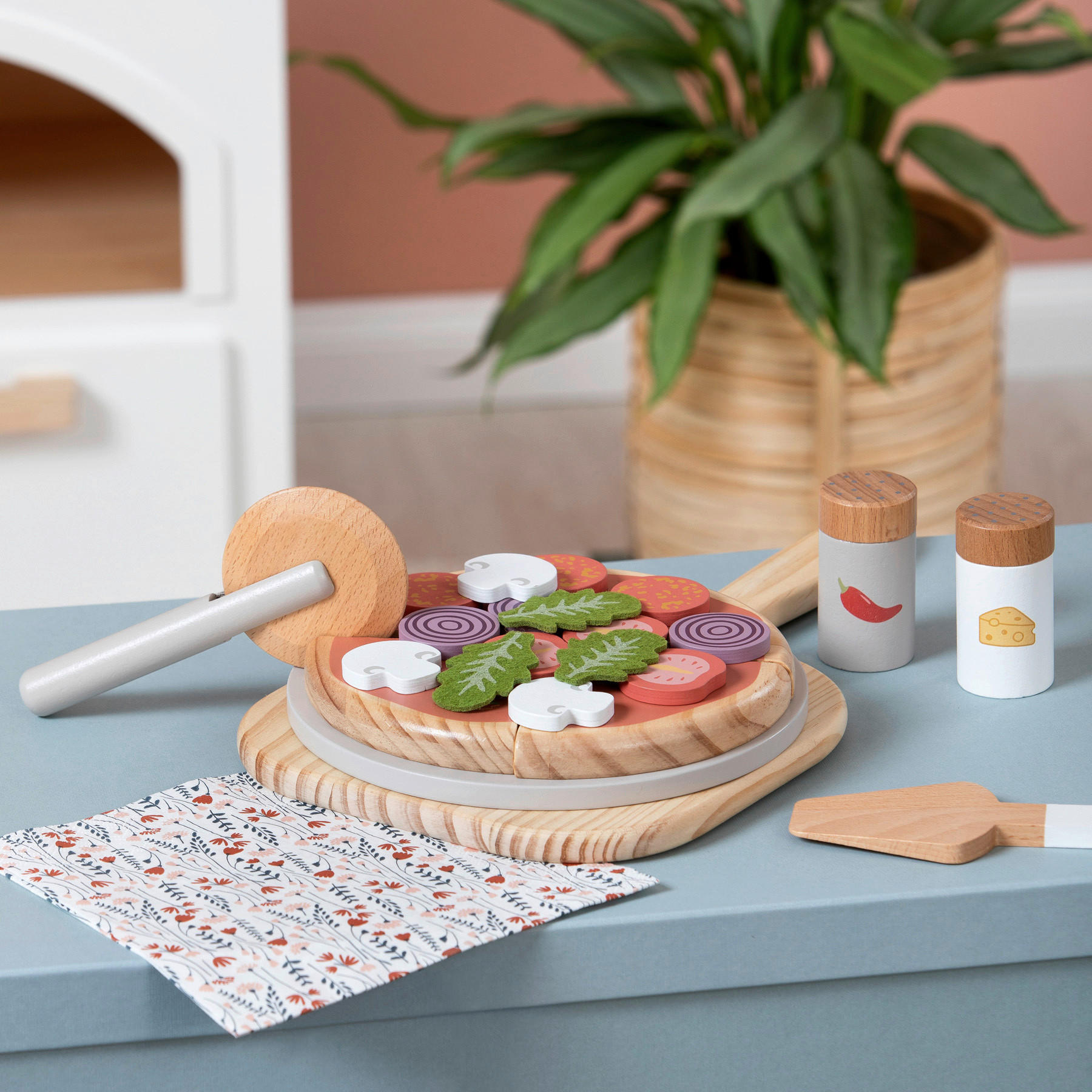 KINDERKÜCHENZUBEHÖR - Naturfarben, Basics, Holz (18cm) - MUSTERKIND