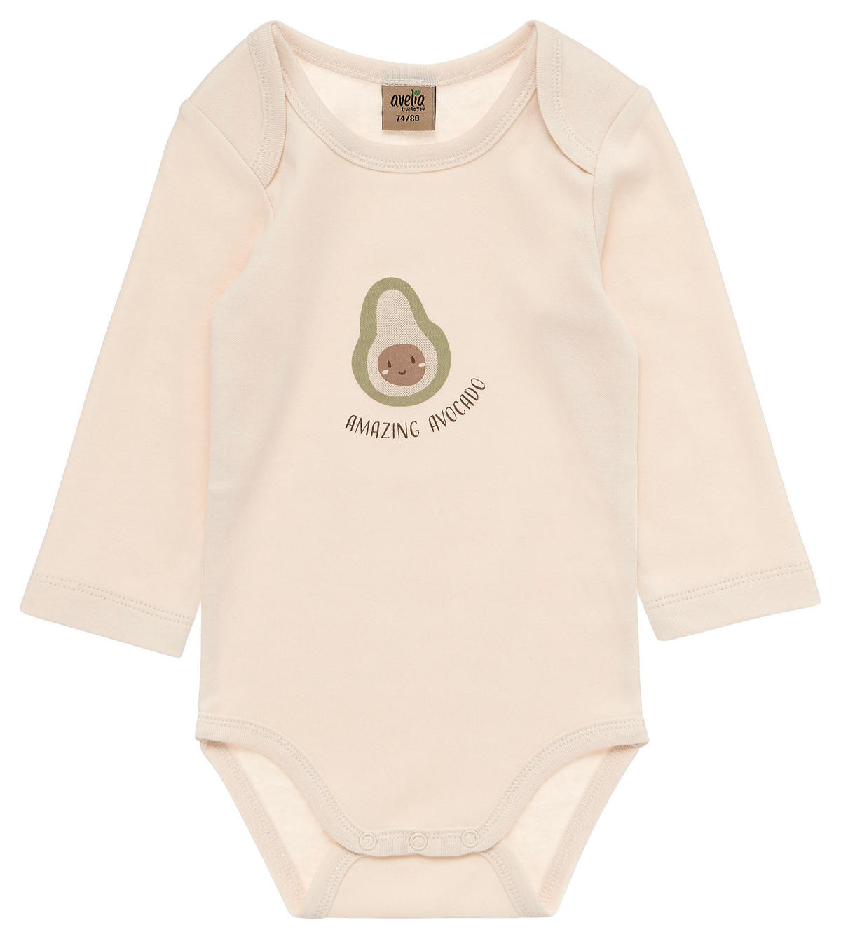 BABYBODY  - Creme, Basics, Textil (62/68null) - Avelia