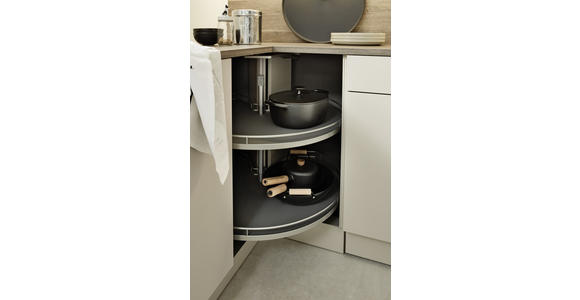 EINBAUKÜCHE - Eichefarben/Sahara, Design, Holzwerkstoff - Dieter Knoll