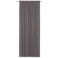 FERTIGVORHANG  blickdicht   140/255 cm 2 Stück  - Dunkelbraun/Braun, Basics, Textil (140/255cm)