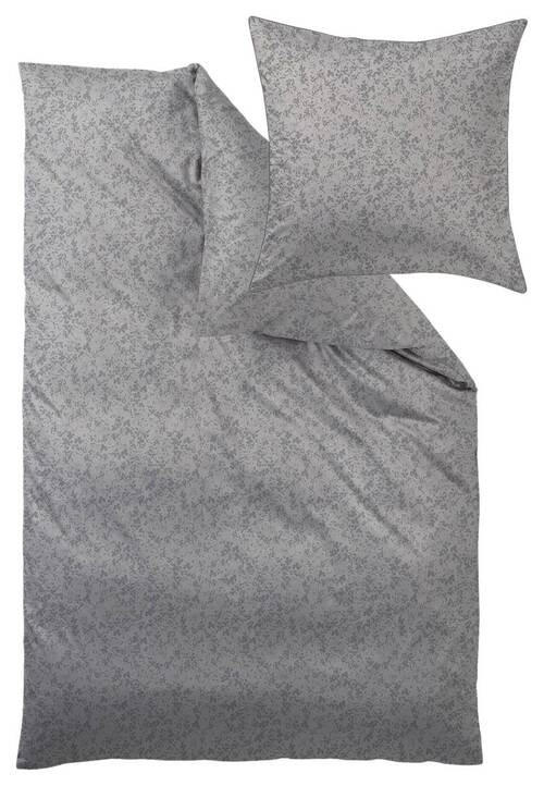 POVLEČENÍ, damašek, šedá, 140/200 cm - šedá, Konvenční, textil (140/200cm) - Curt Bauer