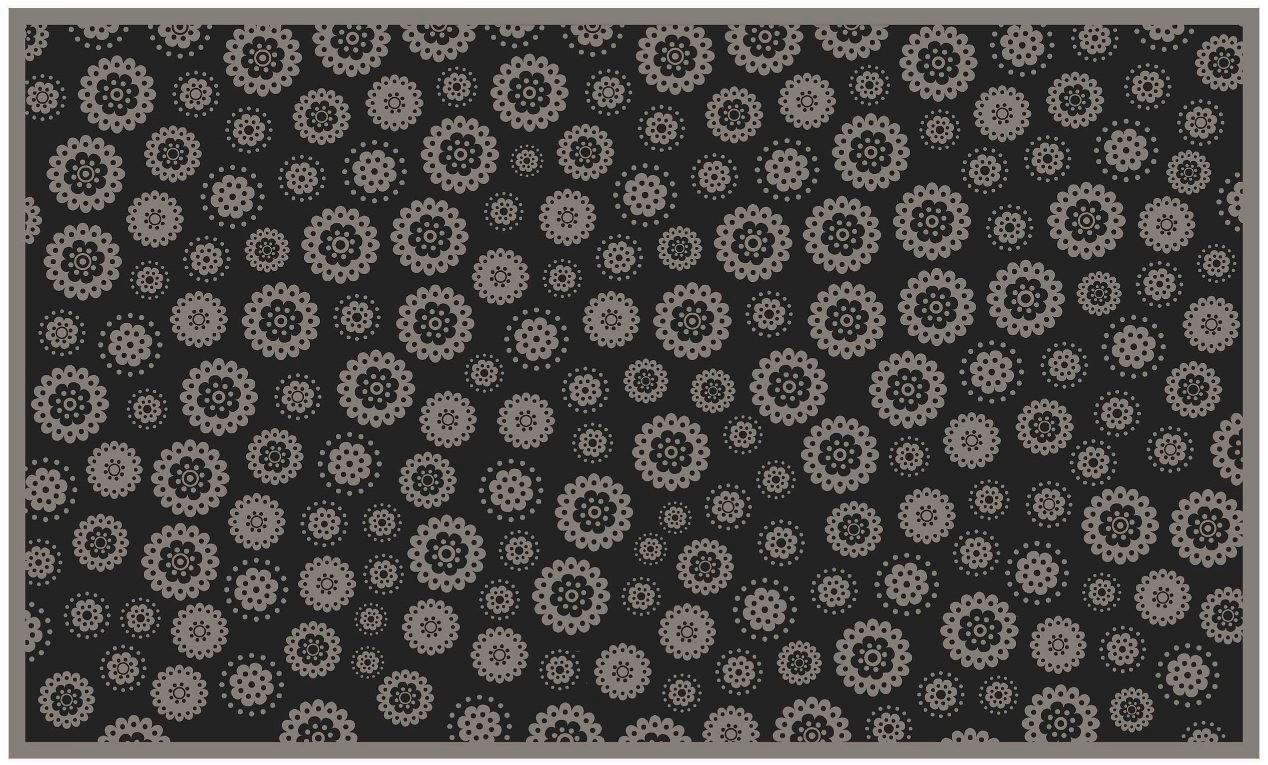 FUSSMATTE - Grau, Basics, Kunststoff/Textil (90/150cm) - Esposa