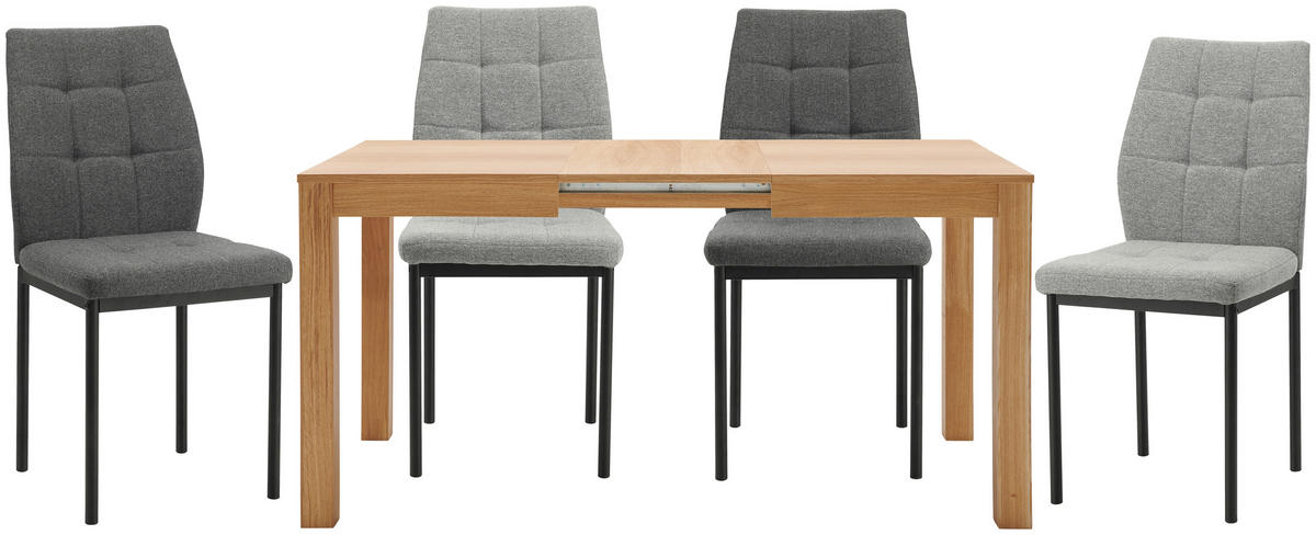 JÍDELNÍ STŮL, barvy dubu, 110/80/77 cm - barvy dubu, Natur, kompozitní dřevo (110/80/77cm) - Carryhome