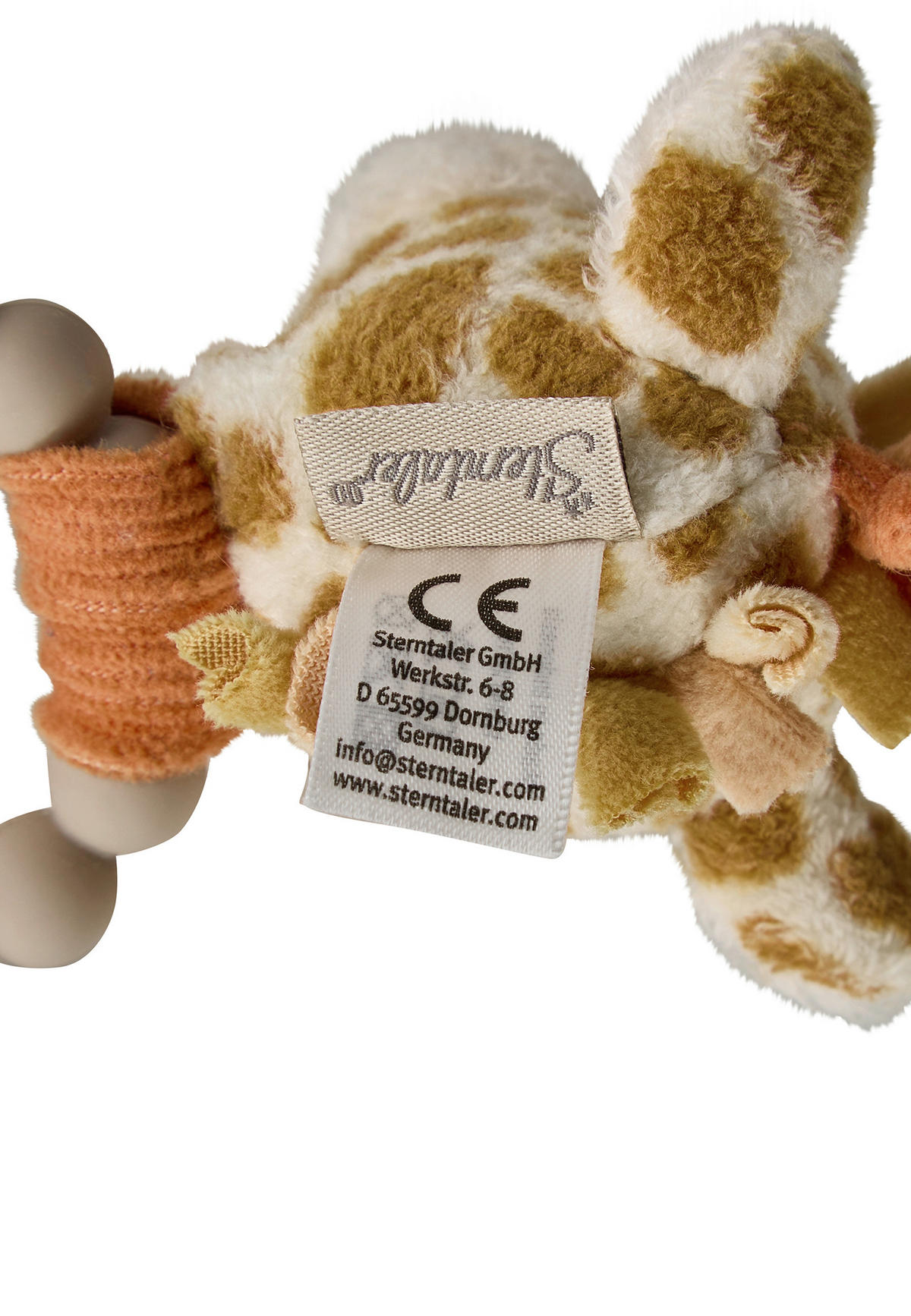 GREIFLING Giraffe Kaya  - Dunkelgelb, Basics, Textil (17/7/6cm) - Sterntaler