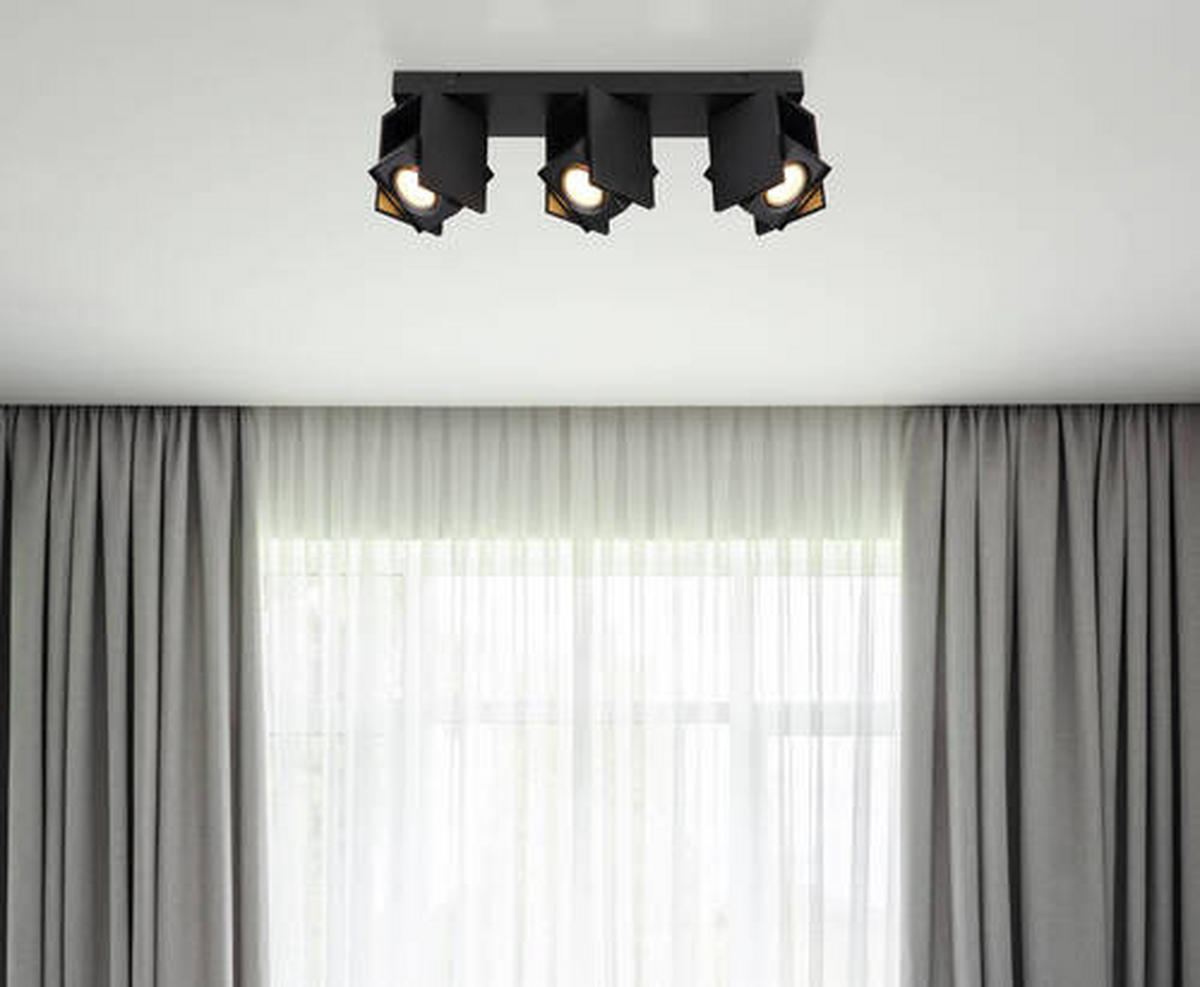 REFLEKTOR Rory  - crna, Design, metal (43,4/8,4/15,7cm) - Globo