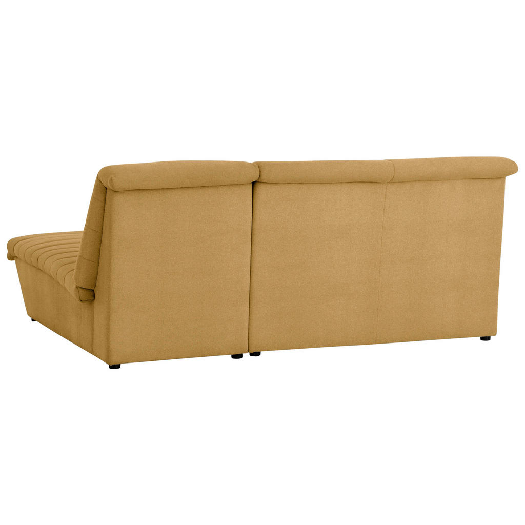 Thumbnail - Looks by W.Joop Ecksofa Looks Viii, Senfgelb, Textil, Uni, 3-Sitzer, L-Form, Ottomane rechts, 214x168 cm, FSC Mix, Made ...