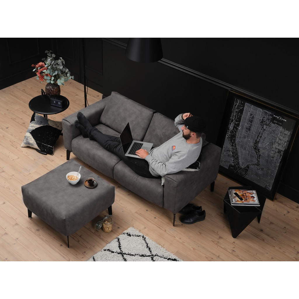 Thumbnail - Sensoo Zweisitzer Cosy, Rot, Textil, 2-Sitzer, 180x86x86-94 cm, Stoffauswahl, Armteil links, rechts, Wohnzimmer, Sofas &...