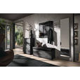 GARDEROBE  in 246/195/41 cm  - Anthrazit, Design, Glas/Holz (246/195/41cm) - Johann Jakob