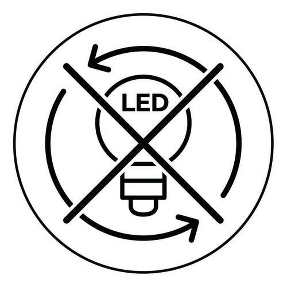 PLAFONIERĂ CU LED - alb, Basics, metal (60/13,5/43cm)
