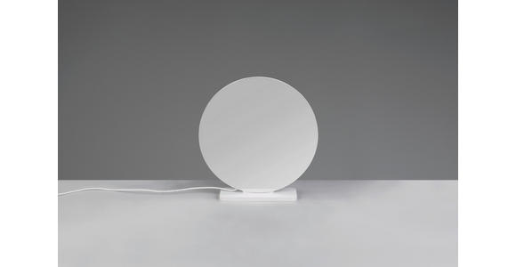 LED-DEKOLEUCHTE Football 23/24 cm  - Weiß, LIFESTYLE, Kunststoff/Metall (23/24cm) - Novel