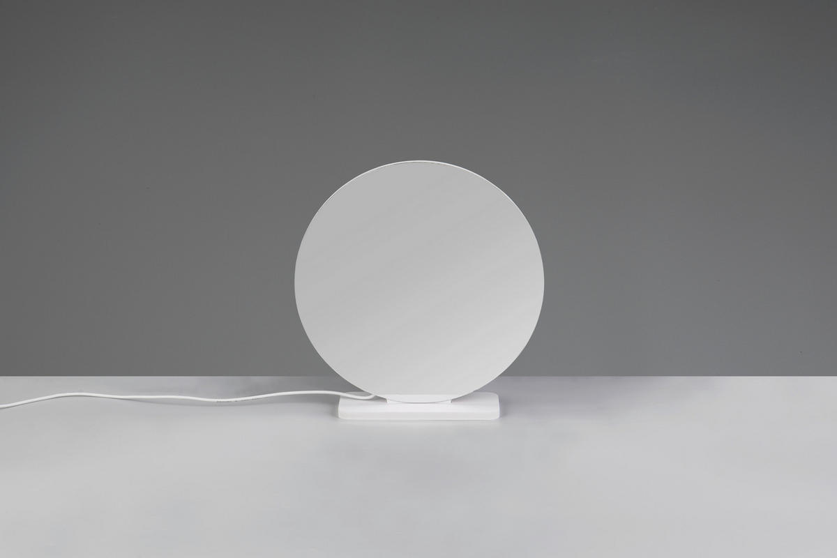 LED-DEKOLEUCHTE Football 23/24 cm  - Weiß, LIFESTYLE, Kunststoff/Metall (23/24cm) - Novel