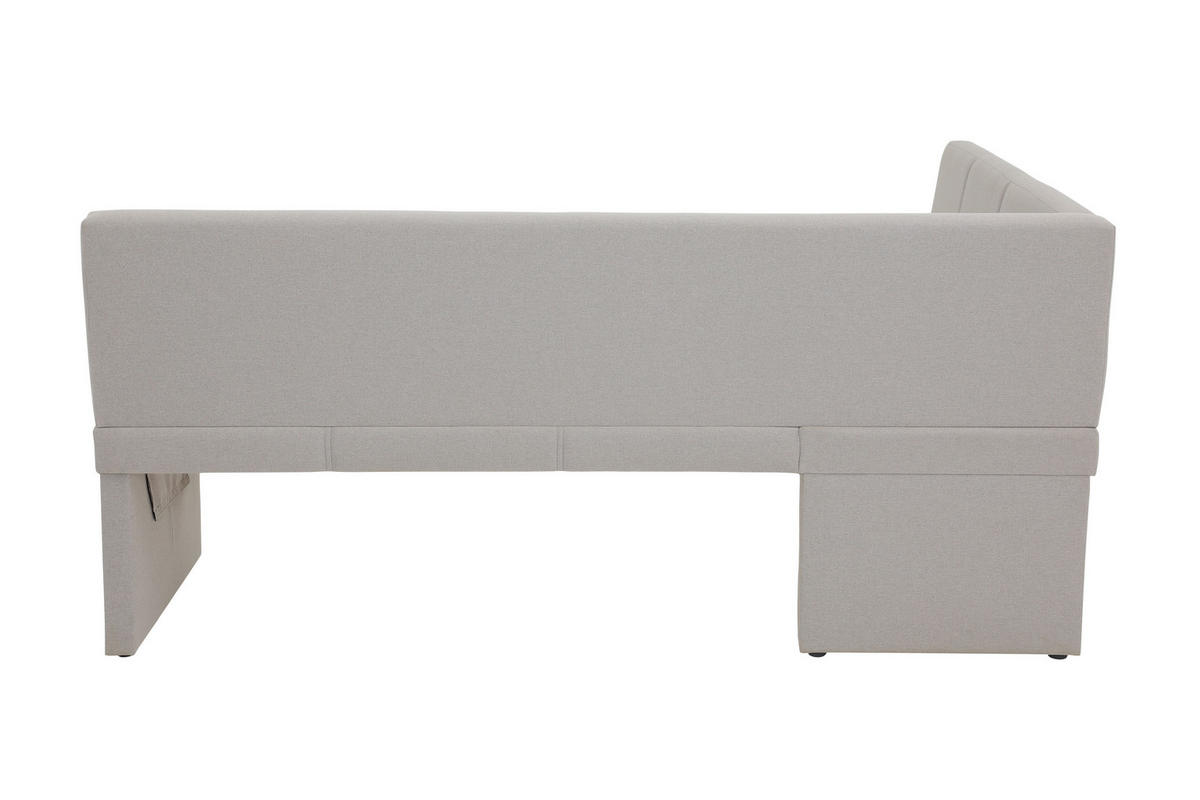 ECKBANK 200/92 cm  in Schlammfarben  - Schlammfarben, MODERN, Holz/Textil (200/92cm) - MID.YOU