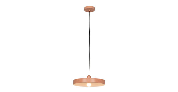 HÄNGELEUCHTE 35/162 cm - Rosa, Basics, Metall (35/162cm) - Novel
