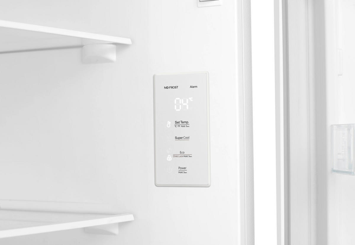 KÜHLSCHRANK 59/172/59,5 cm KT 3220  - Weiß, Basics, Metall (59/172/59,5cm) - Nabo