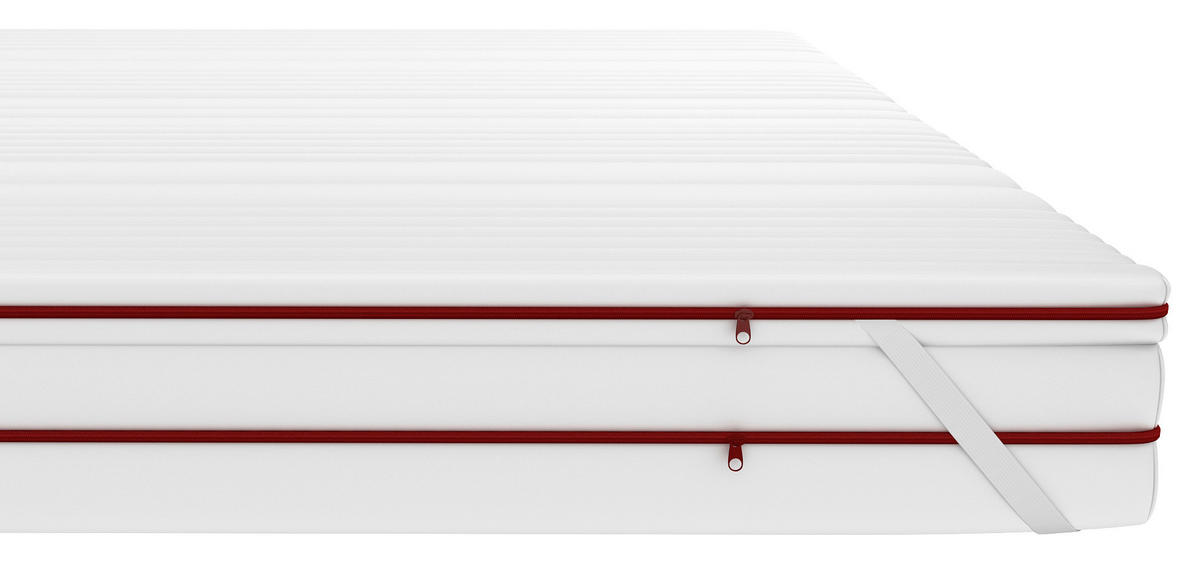MATRATZENSET 100/200 cm  - Weiß, Basics, Textil (100/200cm) - Chameo