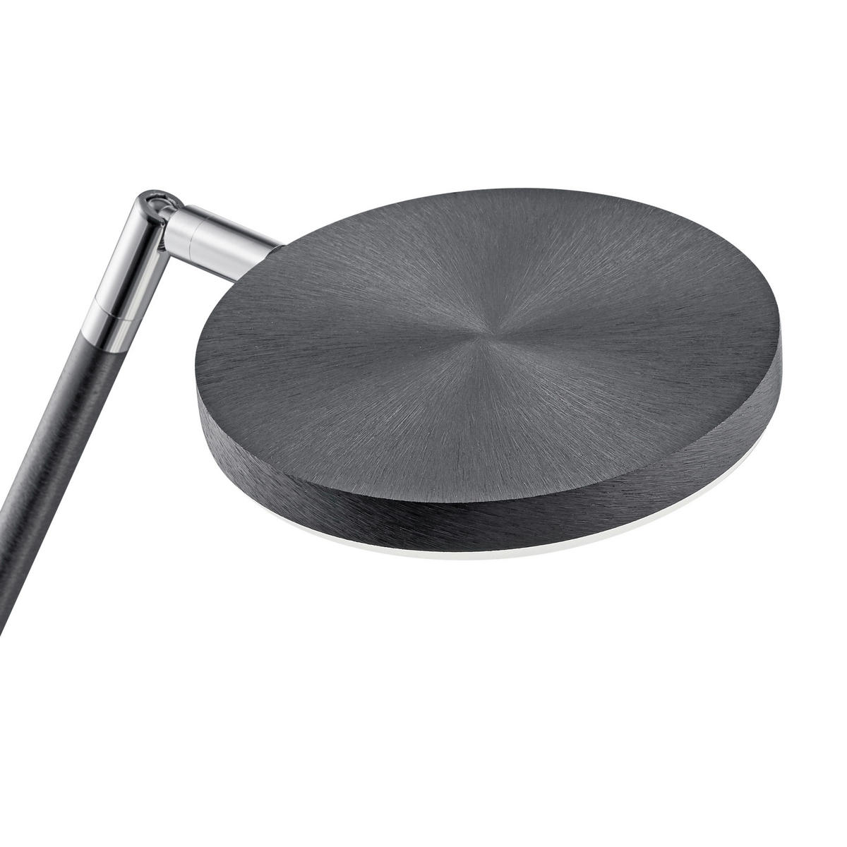 LED-STEHLEUCHTE 27/140 cm   - Anthrazit/Weiß, Design, Kunststoff/Metall (27/140cm) - Hell