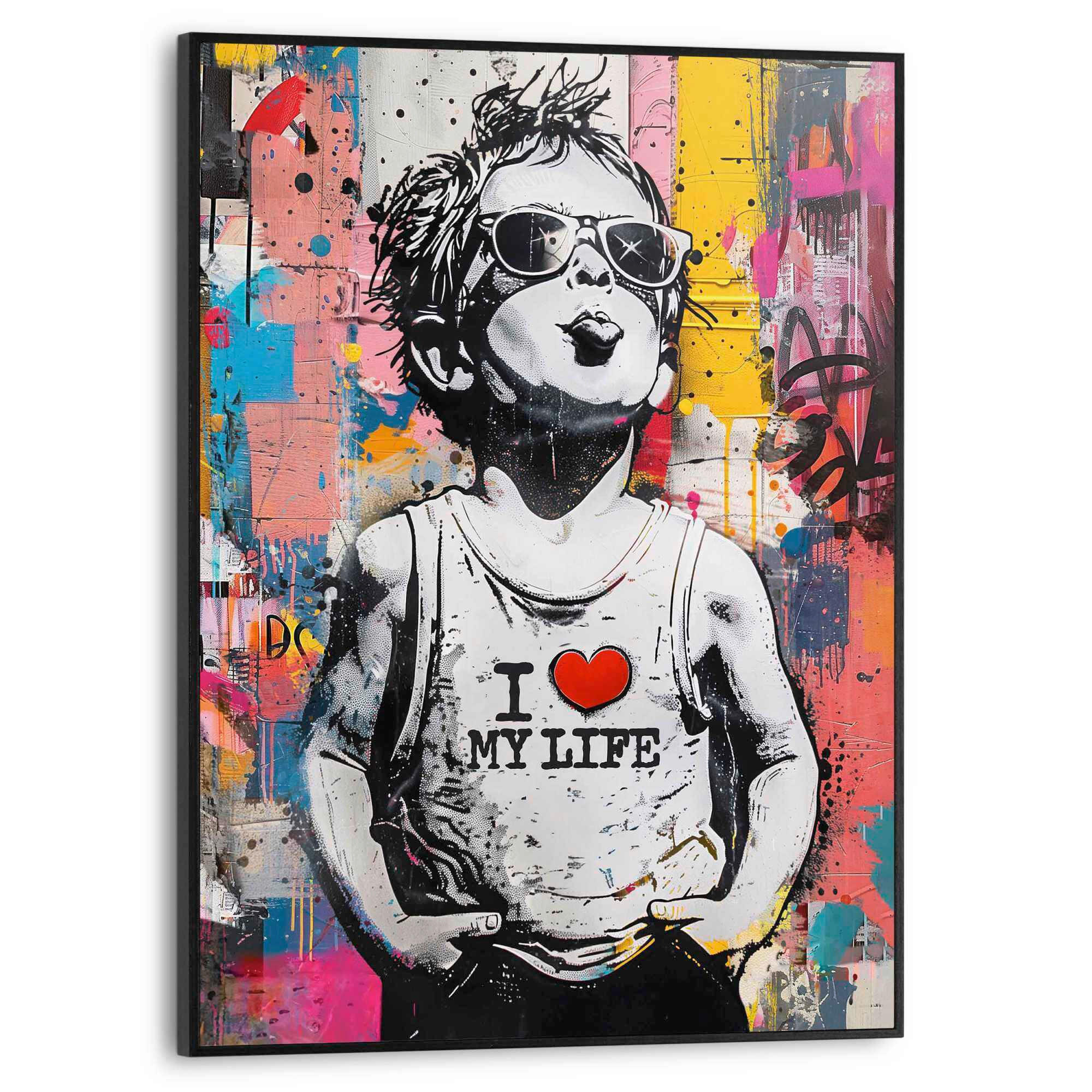 BILD 30/40 cm  - Multicolor, Trend, Holzwerkstoff (30/40cm) - Reinders!