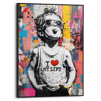 BILD 30/40 cm  - Multicolor, Trend, Holzwerkstoff (30/40cm) - Reinders!