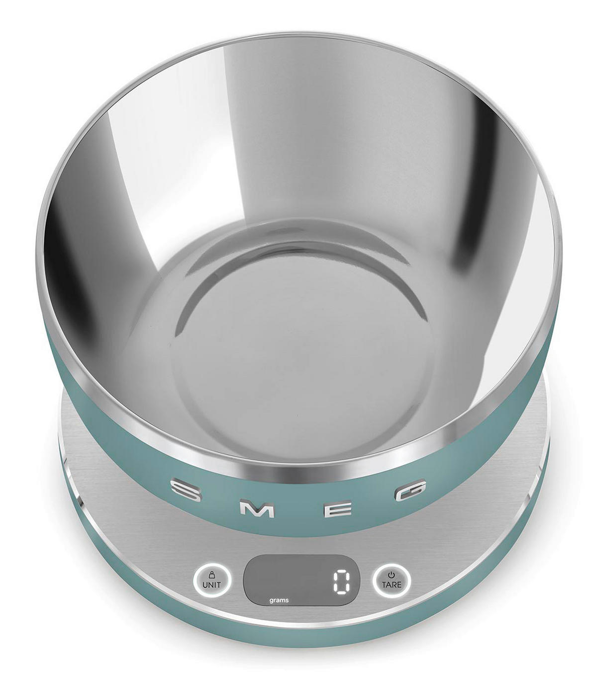 ELEKTRISCHE KÜCHENWAAGE Collection  - Smaragdgrün, Trend, Kunststoff (20.5/15.0/20.5cm) - SMEG