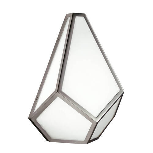STENSKA SVETILKA  Elstead Diamond ///220-240 V/E27 - barve niklja, Basics, kovina (22,9/13,3/30,5cm) - Elstead Lighting