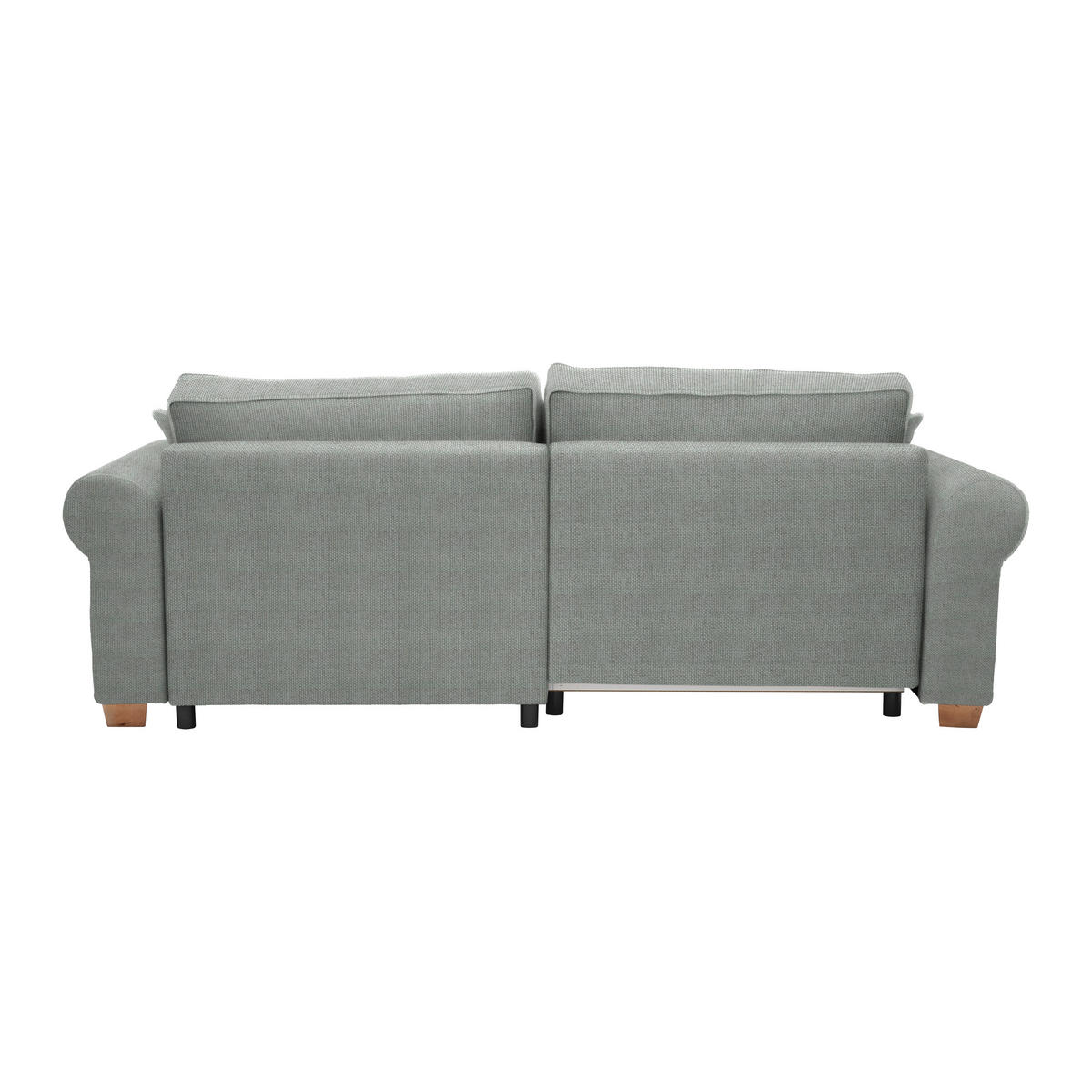 HÖRNSOFFA i grå  - grå, Modern, trämaterial/trä (255/185cm) - MID.YOU