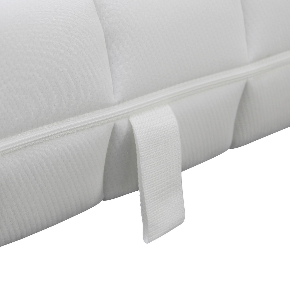 TASCHENFEDERKERNMATRATZE Höhe ca. 21 cm 7 -Zonen - Weiß, Basics, Textil (90/200cm) - Xora