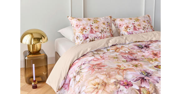 BETTWÄSCHE Fransaro Satin 160/210 cm  - Terracotta, Basics, Textil (160/210cm) - Novel