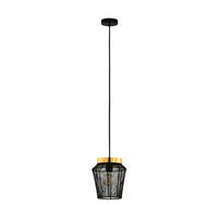 VISEČA SVETILKA  Escandidos 22/110/22 cm           E27 - zlate barve/črna, Trend, kovina (22/110/22cm)