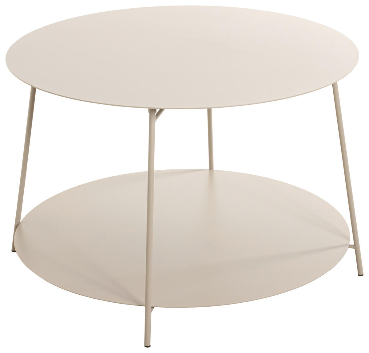 BEISTELLTISCH in Metall  - Kaschmir, Trend, Metall (65/40cm)