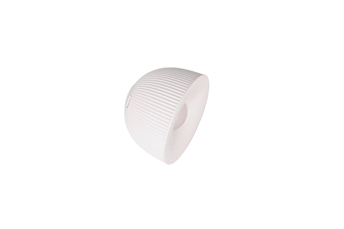 AKKU-TISCHLEUCHTE - Weiss, Konventionell, Kunststoff (13,2/20/41cm)