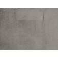 ECKSOFA in Velours Silberfarben  177/253 cm  - Silberfarben/Schwarz, Design, Textil/Metall (177/253cm) - Dieter Knoll