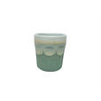 ESPRESSOTASSE 80 ml  - Beige/Grün, Trend, Keramik (6,1cm) - Landscape