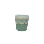 ESPRESSOTASSE 80 ml  - Beige/Grün, Trend, Keramik (6,1cm) - Landscape