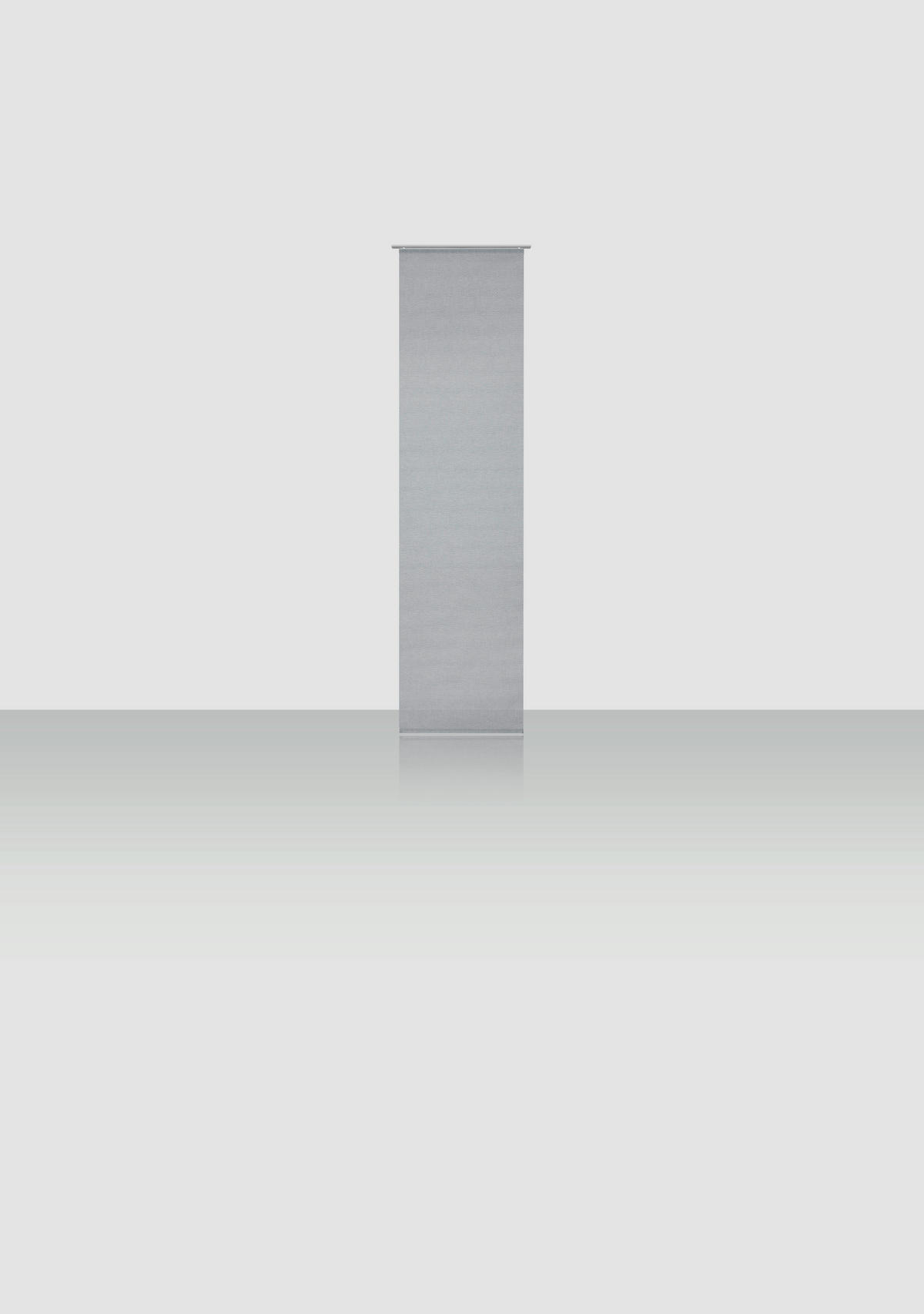 FLÄCHENVORHANG   halbtransparent  60/255 cm   - Silberfarben, Design, Textil (60/255cm) - Novel