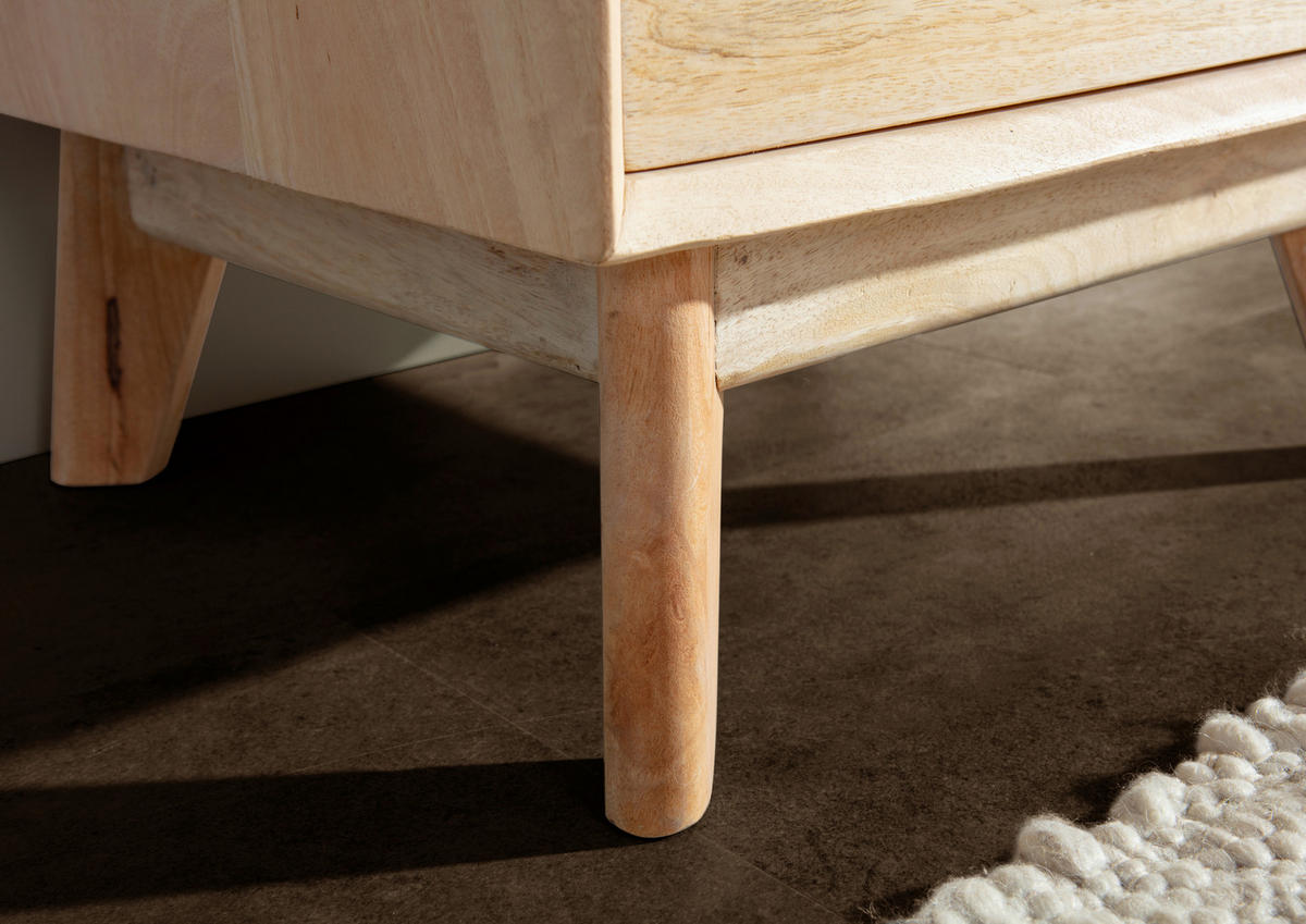 KOMMODE Kata  in 70/80/41 cm  - Naturfarben/Weiß, Design, Holz (70/80/41cm) - Landscape