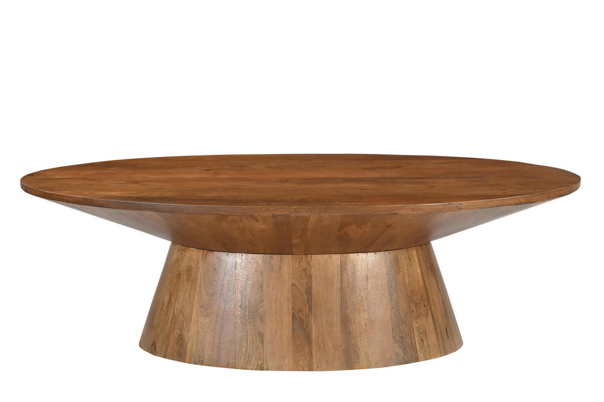 COUCHTISCH in Holz 130/68/41 cm  - Naturfarben, Design, Holz (130/68/41cm) - MID.YOU