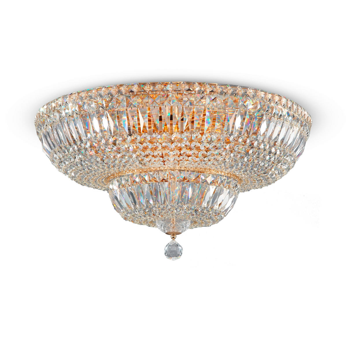 KRONLEUCHTER 60.5/35 cm    - Goldfarben, Trend, Metall (60.5/35cm) - MAYTONI