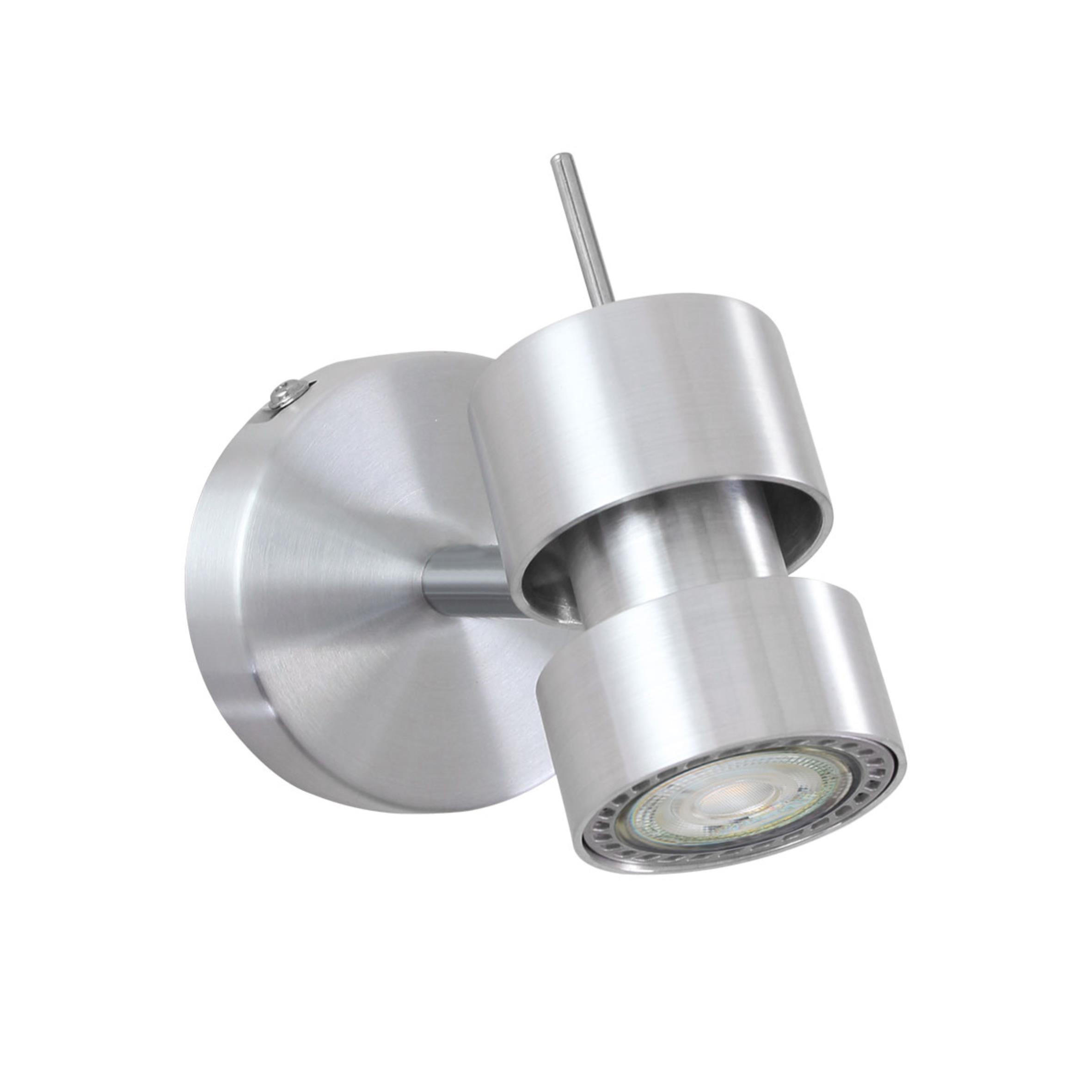 DECKENLEUCHTE 12/12/12 cm   - Silberfarben, Trend, Metall (12/12/12cm)