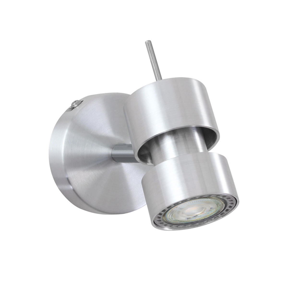 DECKENLEUCHTE     - Silberfarben, Trend, Metall (12/12/12cm)
