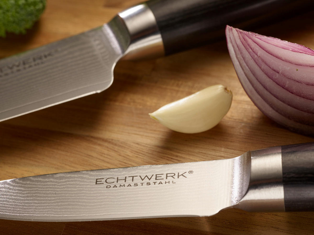 KNIVSET  - silver/svart, Basics, metall/trä - Echtwerk