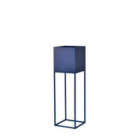 BLUMENSTÄNDER in Metall  - Dunkelblau, Basics, Metall (19/67/19cm)