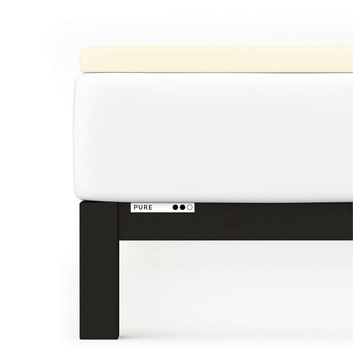 TOPPER-SPANNLEINTUCH 180-200/200-220 cm Jersey  - Hellgelb, Basics, Textil (180-200/200-220cm) - Schlafgut